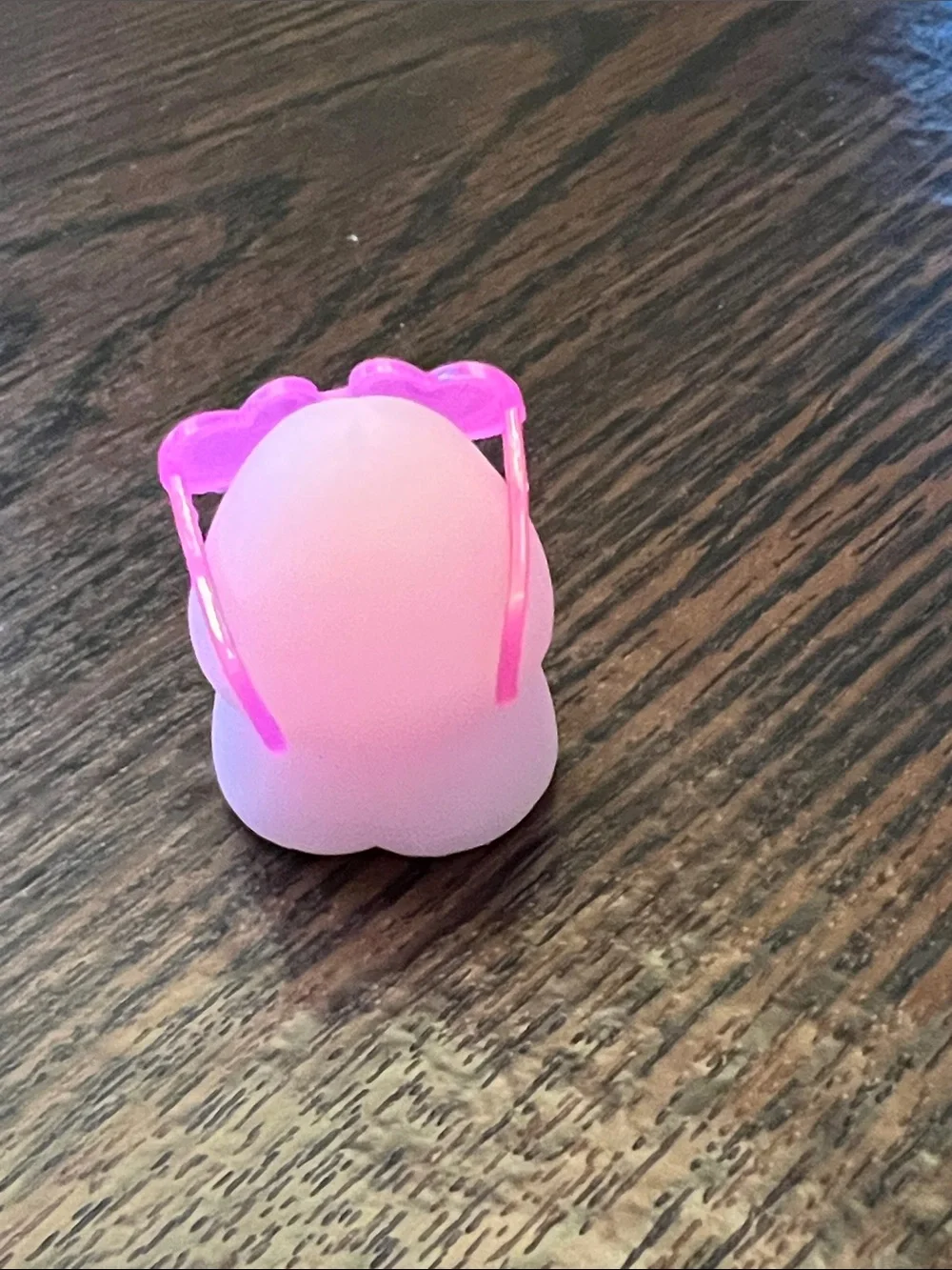 Pink Squishy Mini Bachelorette Toy with Pink Sunglasses